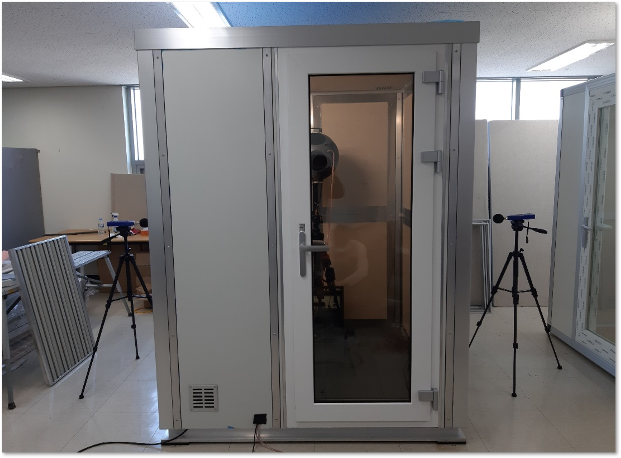 방음부스 샘플음원 제작 청감실험